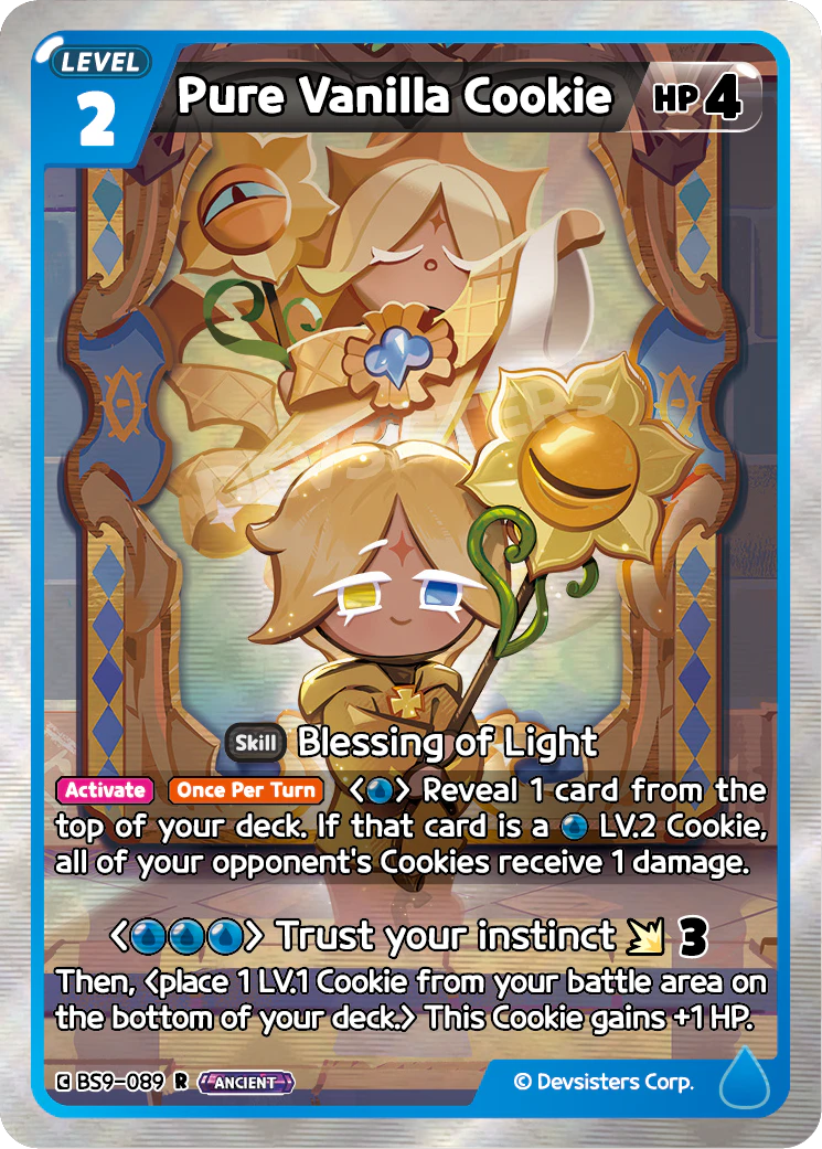 BS9-089 Pure Vanilla Cookie [R] A Game of Truth and Deceit