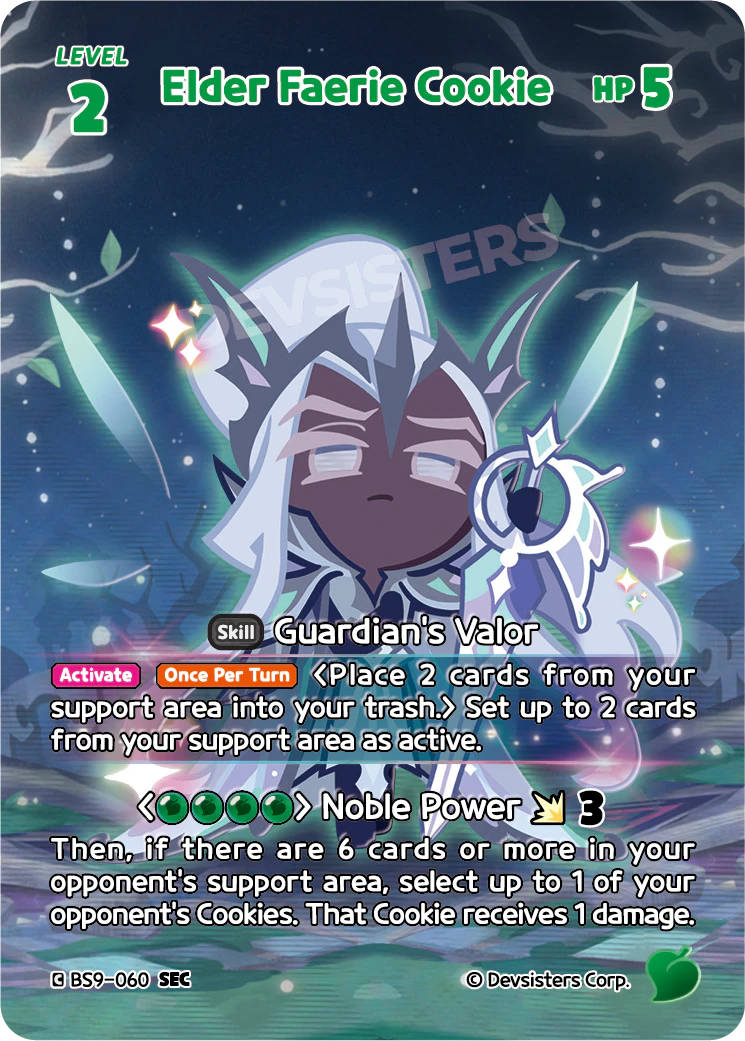 BS9-060 Elder Faerie Cookie [SEC] A Game of Truth and Deceit