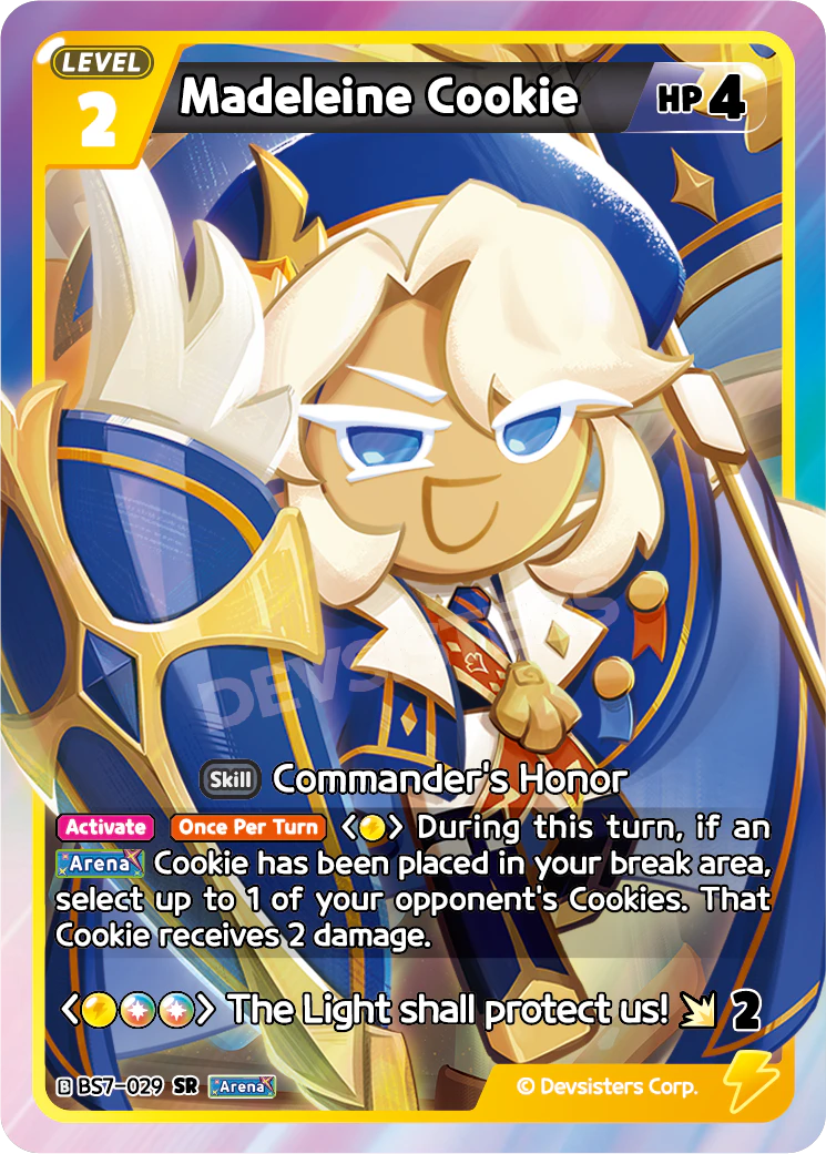 BS7-029 Madeleine Cookie [SR] Arena of Glory