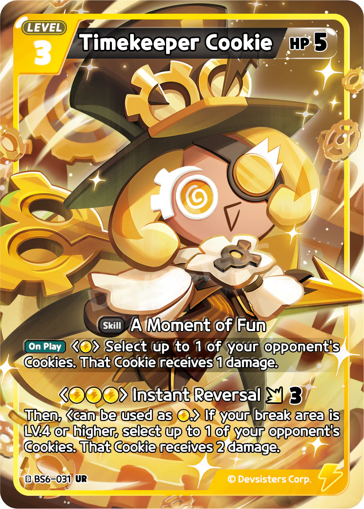 BS6-031 Timekeeper Cookie [UR] Operation Timeguard