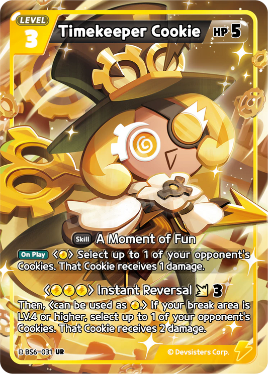 BS6-031 Timekeeper Cookie [UR] Operation Timeguard