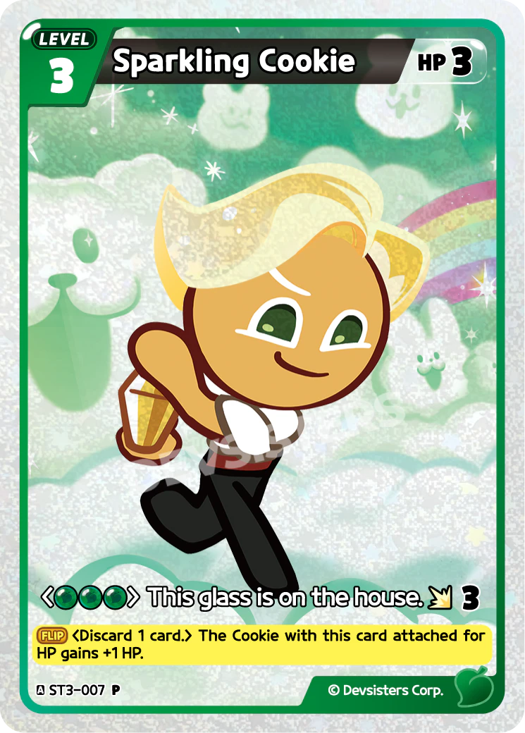 ST3-007 Sparkling Cookie [P] Exclusive Promo