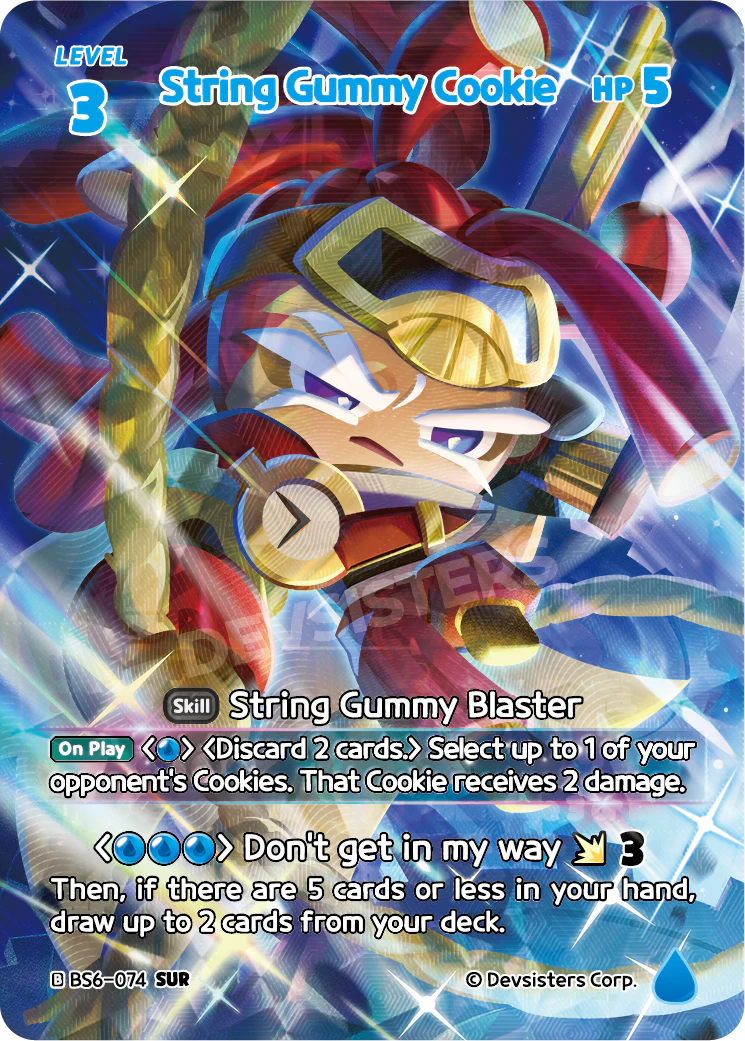BS6-074 String Gummy Cookie [SUR] Operation Timeguard