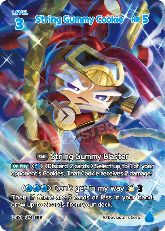 BS6-074 String Gummy Cookie [SUR] Operation Timeguard