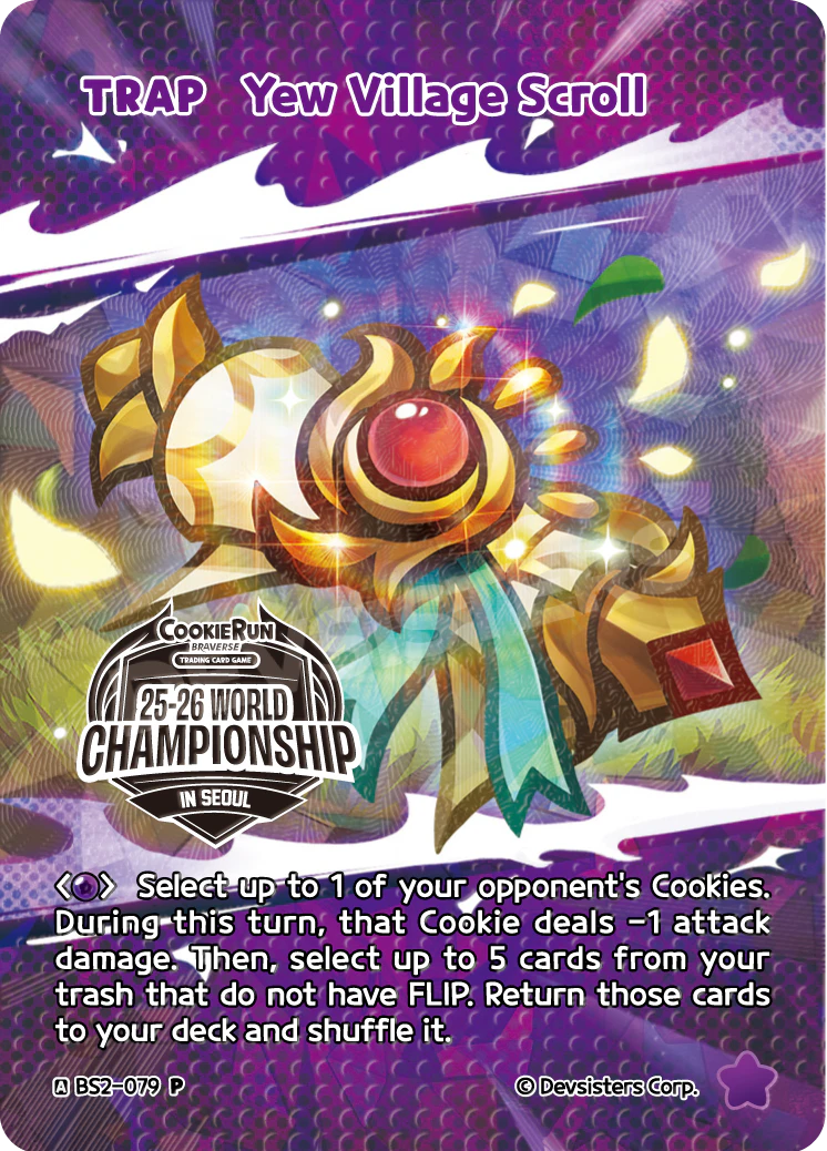 BS2-079 Yew Village Scroll [P] 2026 World Championship Exclusive Stamped