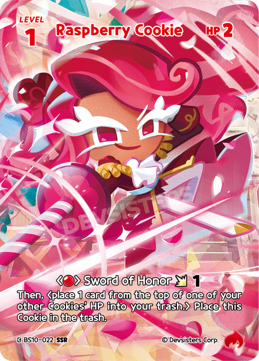BS10-022 Raspberry Cookie [SSR] Paradise of Passion and Sloth & Silence of Conviction