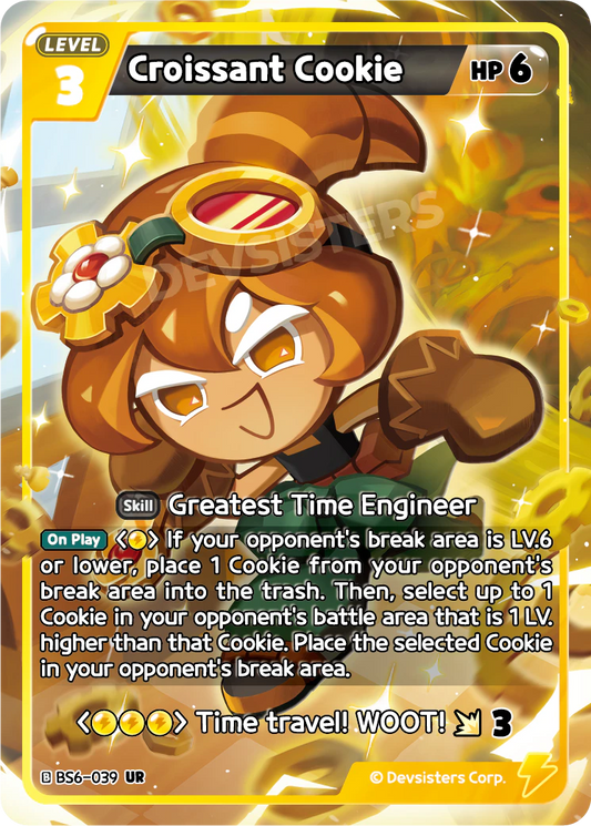 BS6-039 Croissant Cookie [UR] Operation Timeguard