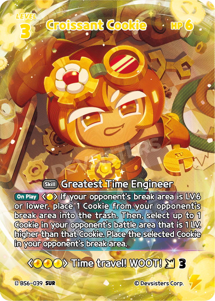 BS6-039 Croissant Cookie [SUR] Operation Timeguard