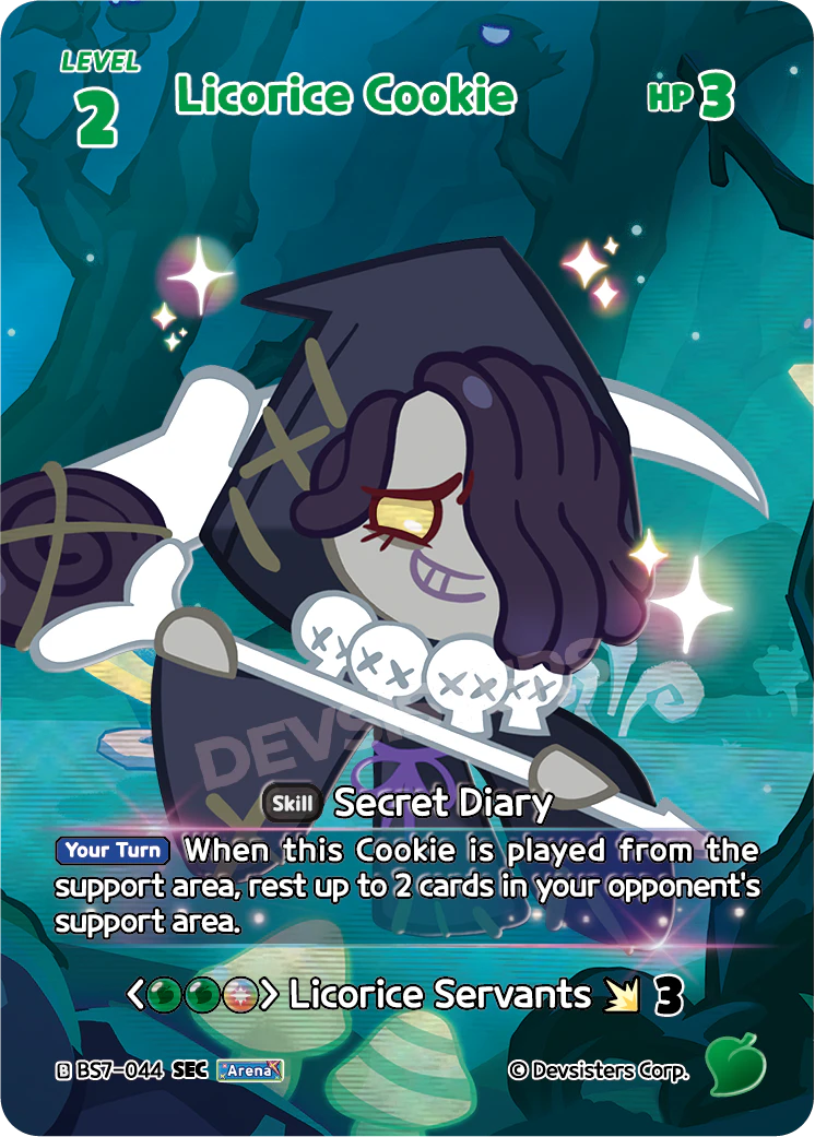 BS7-044 Licorice Cookie [SEC] Arena of Glory