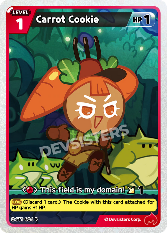 ST1-004 Carrot Cookie [P] Exclusive Promo