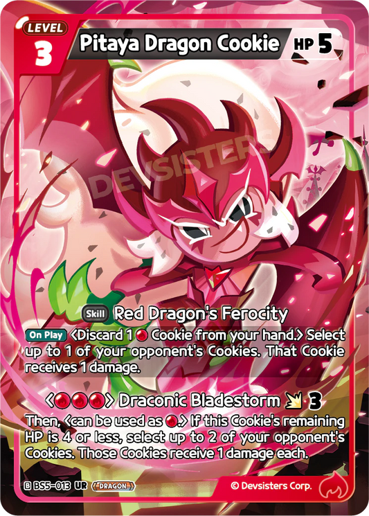 BS5-013 Pitaya Dragon Cookie [UR] Operation Timeguard