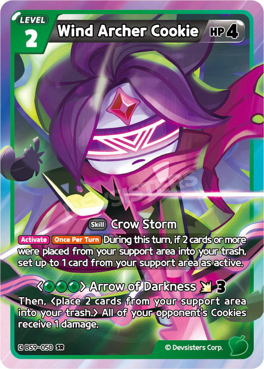 BS9-050 Wind Archer Cookie [SR] A Game of Truth and Deceit