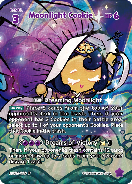 BS4-089 Moonlight Cookie [P] Obsidian Collectible Set