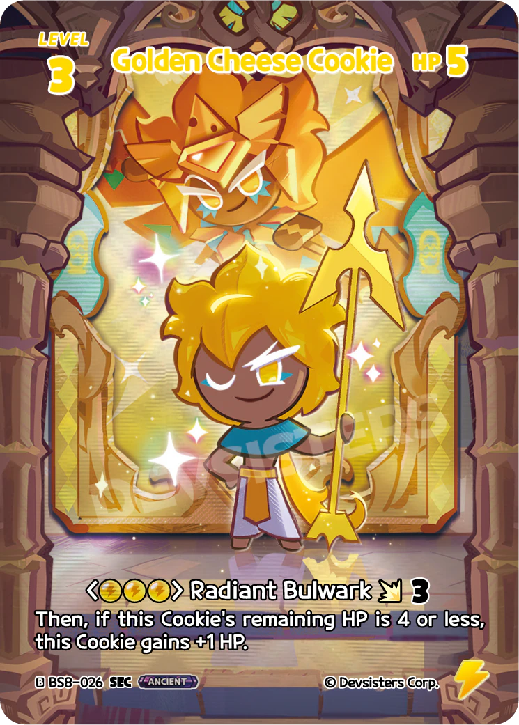 BS8-026 Golden Cheese Cookie [SEC] A Game of Truth and Deceit