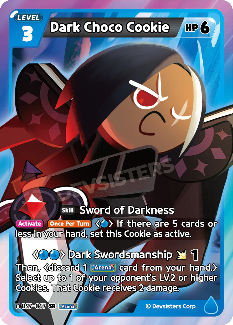 BS7-067 Dark Choco Cookie [SR] Arena of Glory