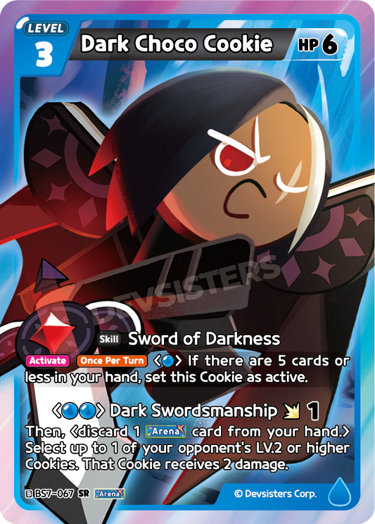 BS7-067 Dark Choco Cookie [SR] Arena of Glory