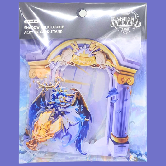 Cookie Run Braverse WCS Acrylic Card Stand (Shadow Milk)