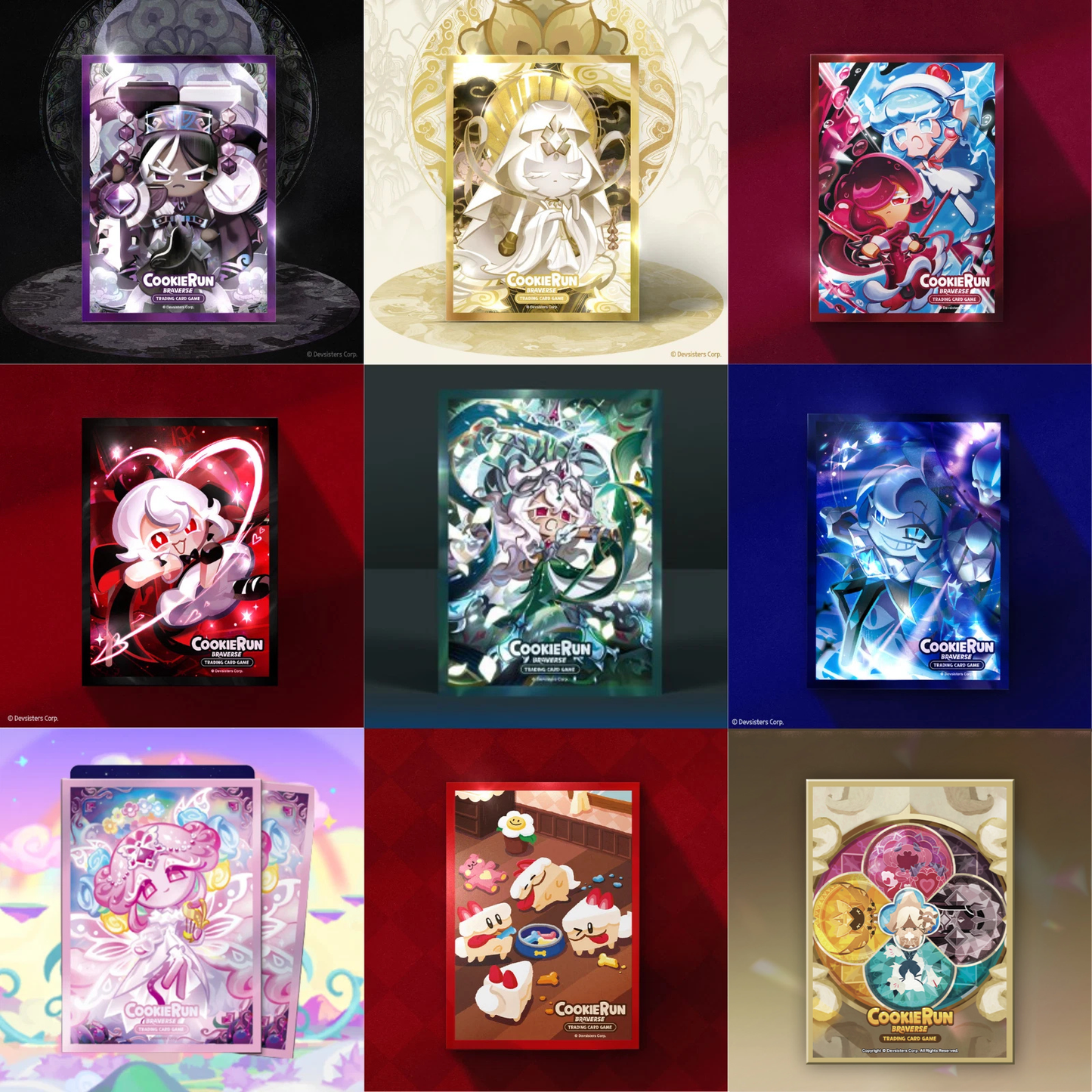 Cookie Run Card Sleeves (65 Count)