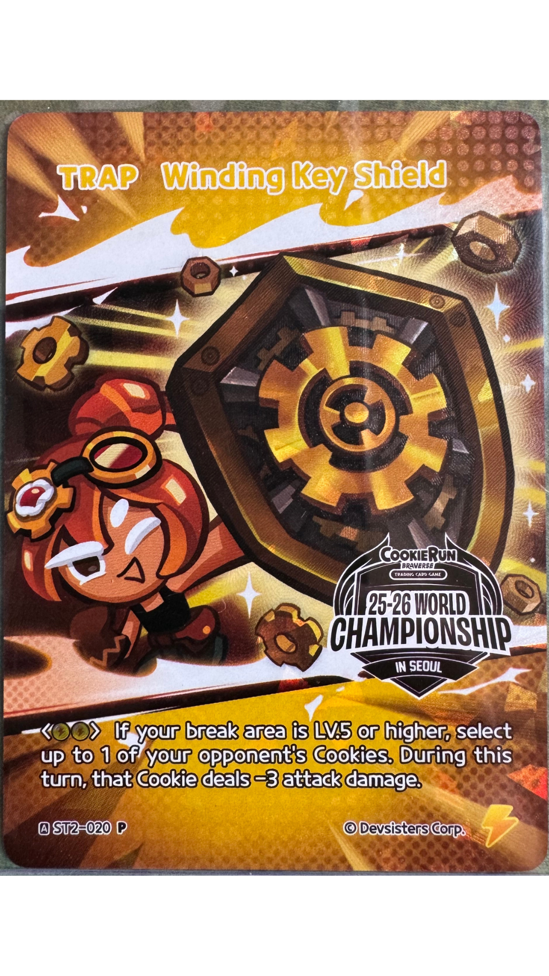 ST2-020 Winding Key Shield [P] 2026 World Championship Exclusive Stamped