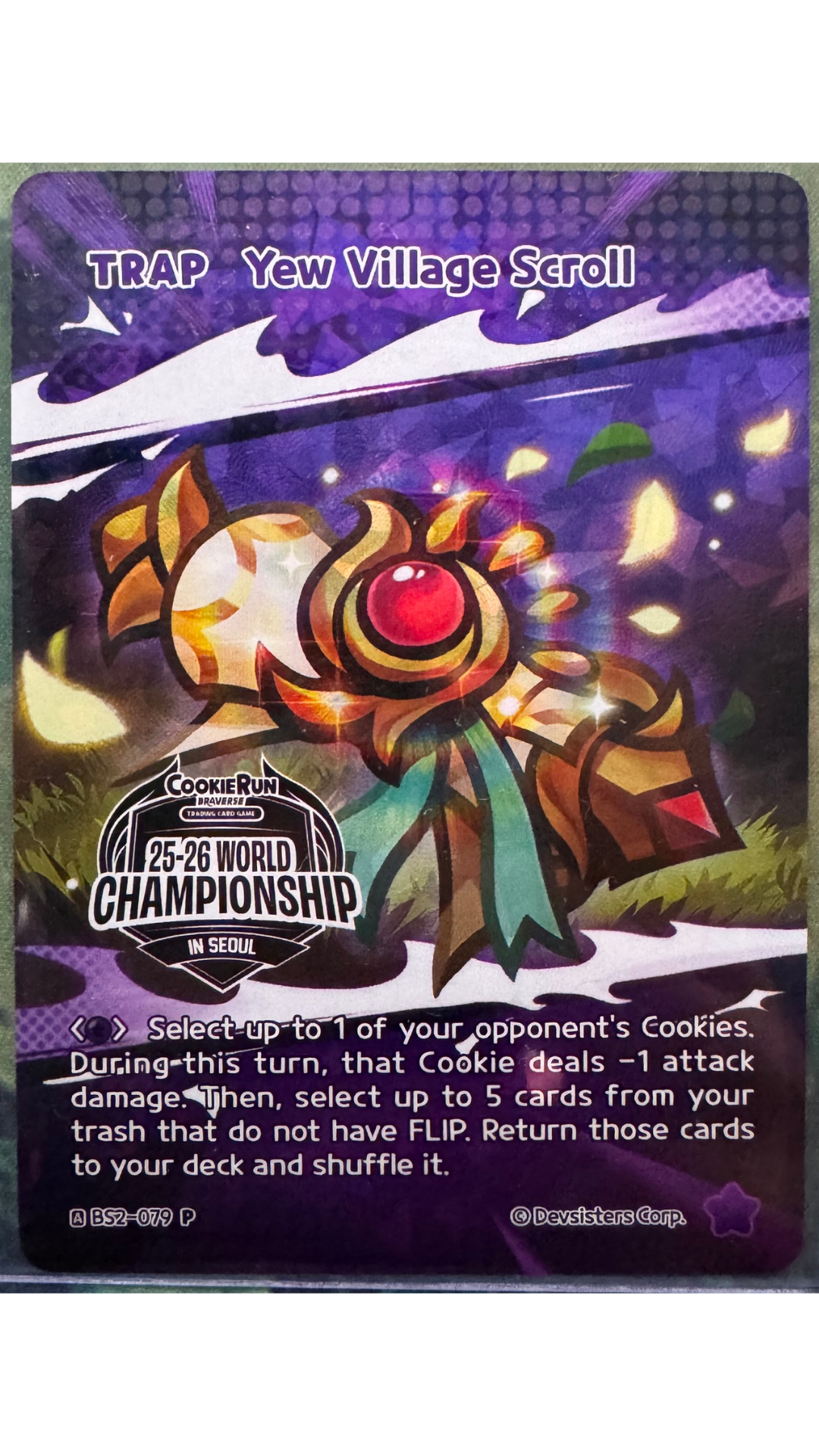 BS2-079 Yew Village Scroll [P] 2026 World Championship Exclusive Stamped