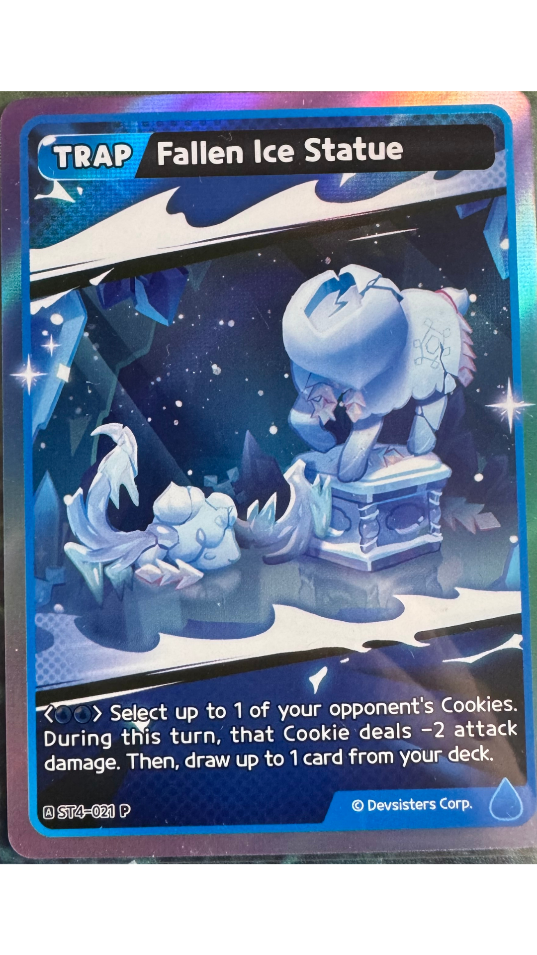 ST4-021 Fallen Ice Statue [P] Cookie Party Exclusive