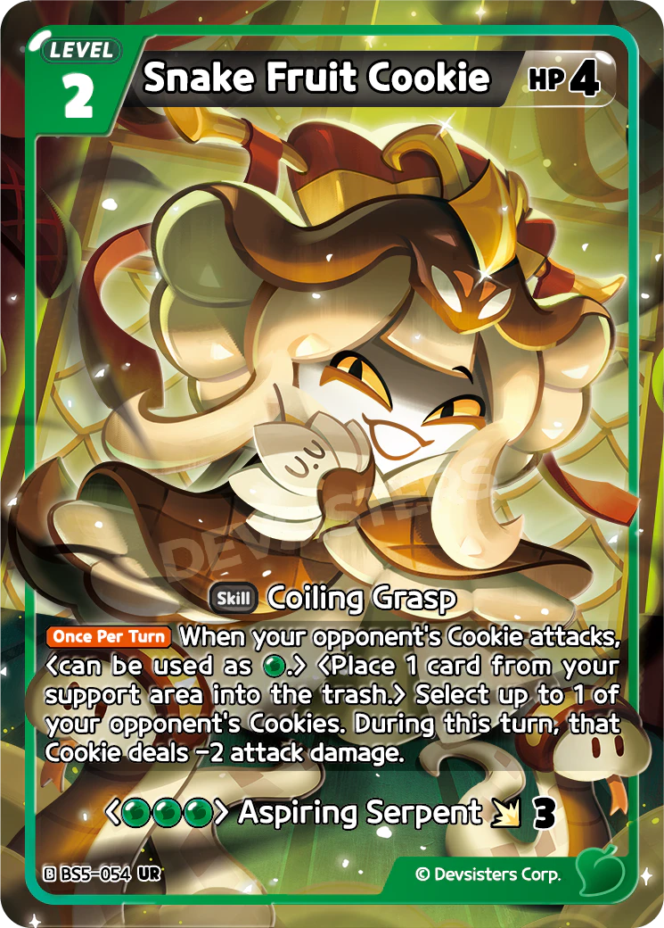 BS5-054 Snake Fruit Cookie [UR] Operation Timeguard