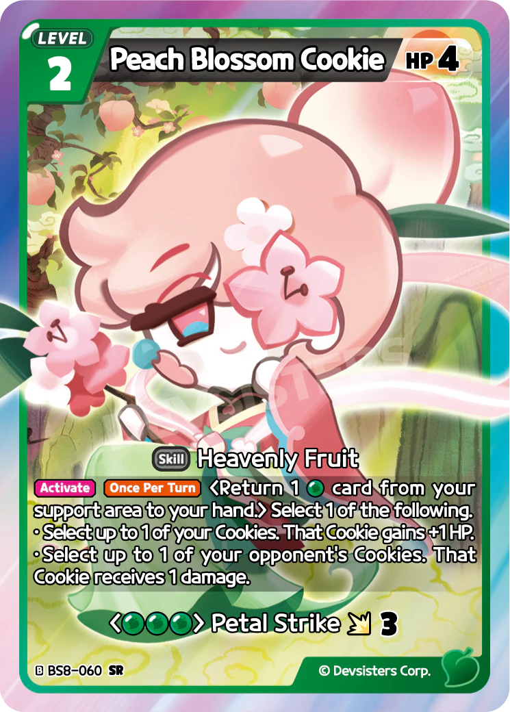 BS8-060 Peach Blossom Cookie [SR] A Game of Truth and Deceit