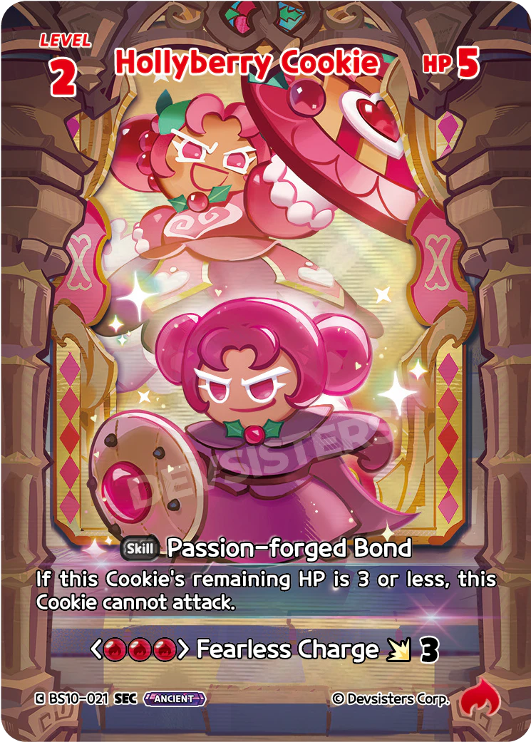 BS10-021 Hollyberry Cookie [SEC] Paradise of Passion and Sloth & Silence of Conviction