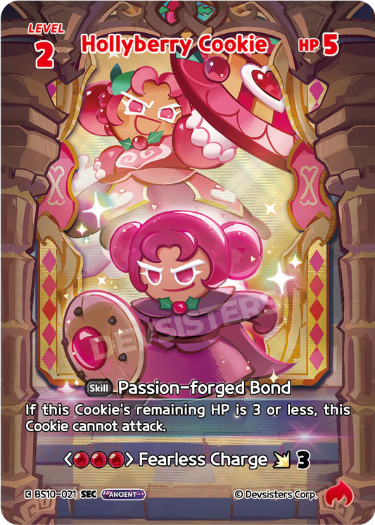 BS10-021 Hollyberry Cookie [SEC] Paradise of Passion and Sloth & Silence of Conviction