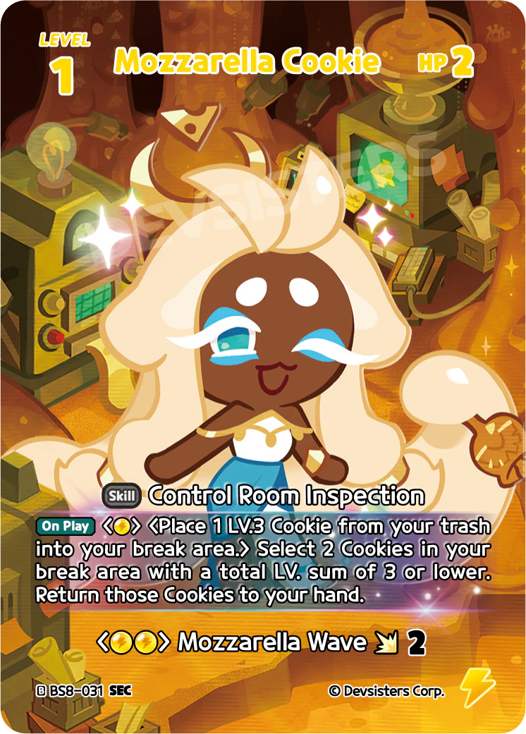 BS8-031 Mozzarella Cookie [SEC] A Game of Truth and Deceit
