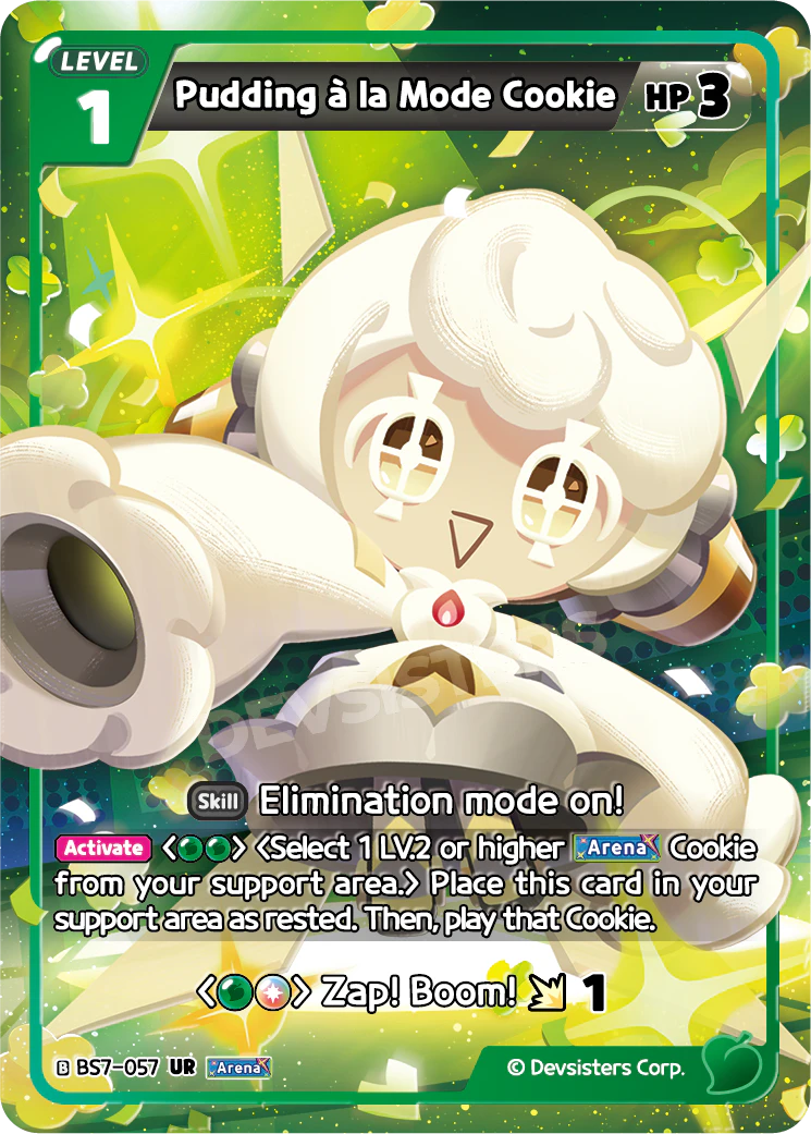 BS7-057 Pudding à la Mode Cookie [UR] Arena of Glory