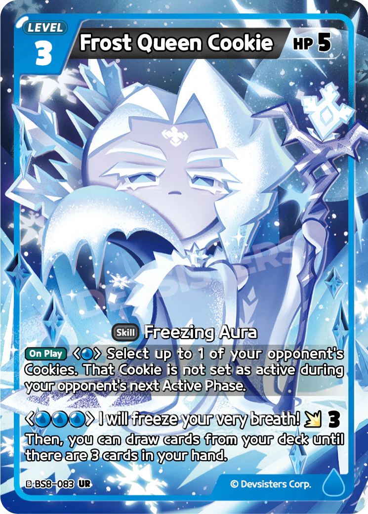 BS8-083 Frost Queen Cookie [UR] A Game of Truth and Deceit
