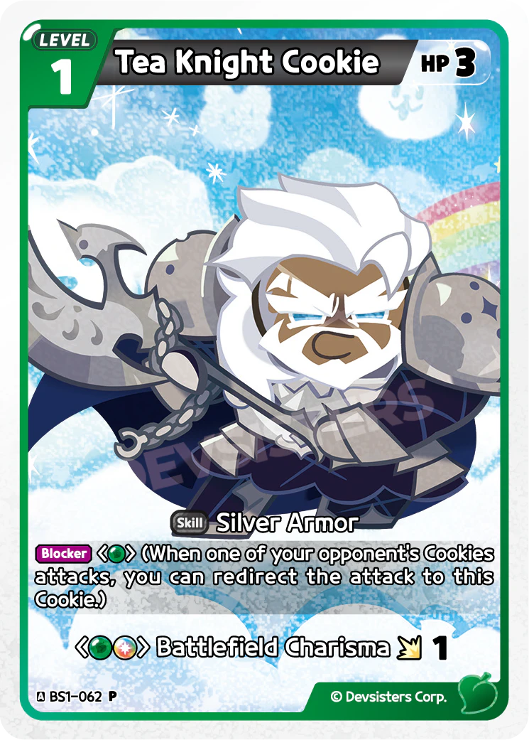 BS1-062 Tea Knight Cookie [P] Brave Beginning Promo Version