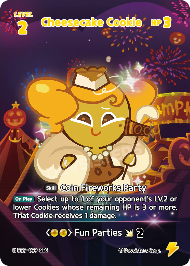 BS5-039 Cheesecake Cookie [SEC] Operation Timeguard