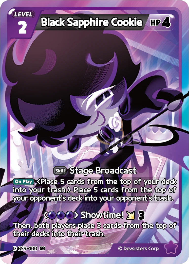 BS9-100 Black Sapphire Cookie [SR] A Game of Truth and Deceit