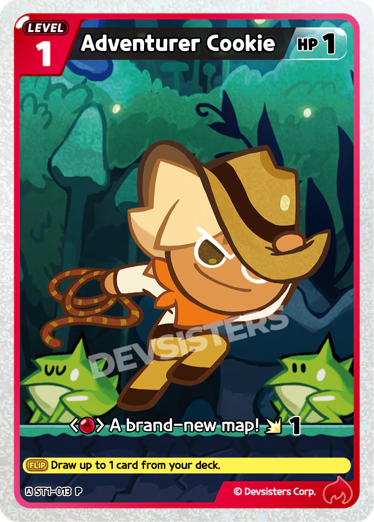 ST1-013 Adventurer Cookie [P] Exclusive Promo