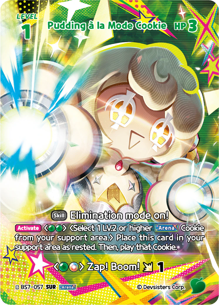 BS7-057 Pudding à la Mode Cookie [SUR] Arena of Glory