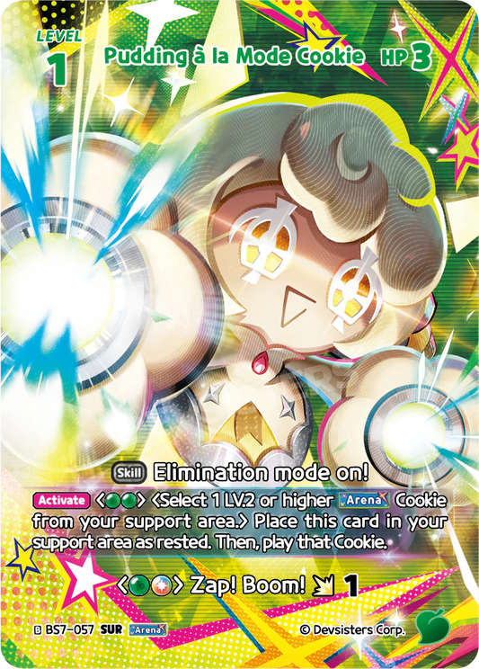 BS7-057 Pudding à la Mode Cookie [SUR] Arena of Glory
