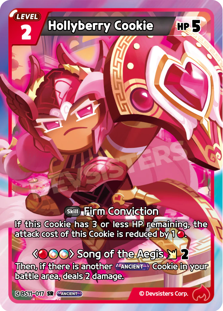 BS11-017 Hollyberry Cookie [SR] The Dark Enchantress War