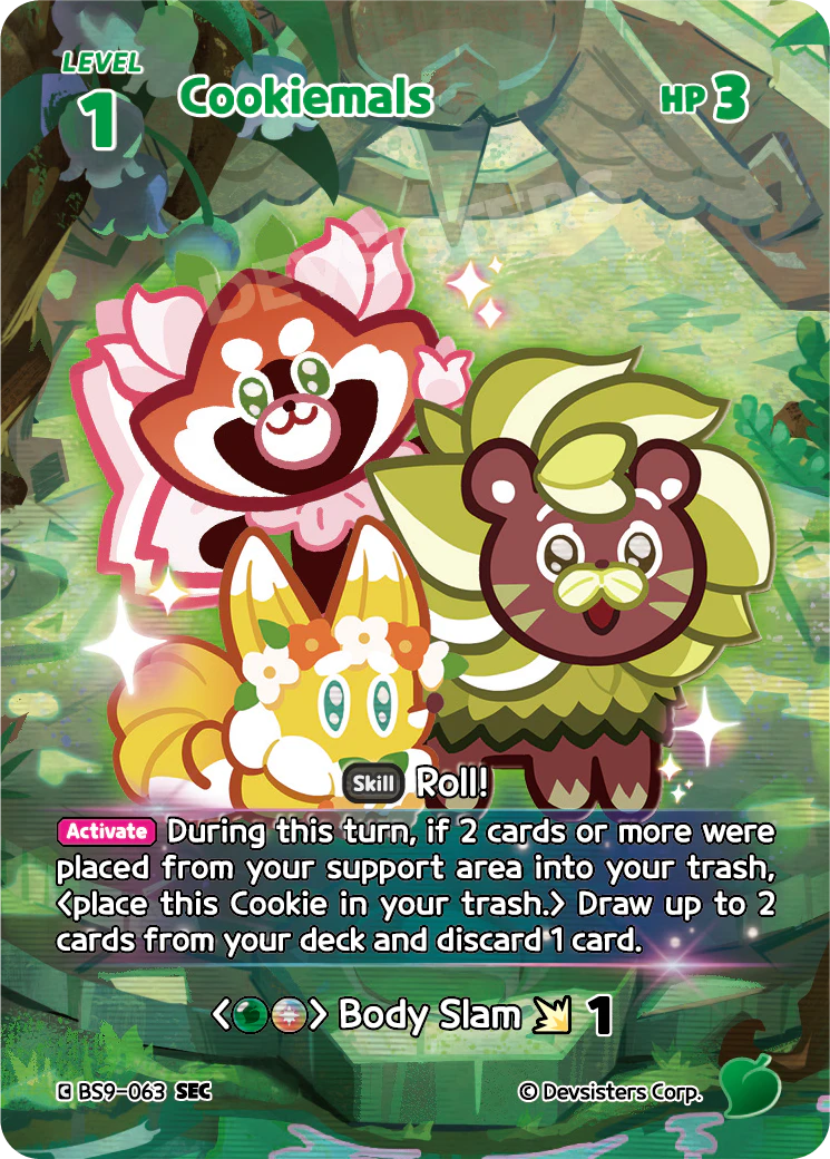 BS9-063 Cookiemals [SEC] A Game of Truth and Deceit