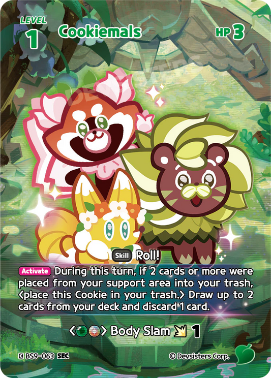 BS9-063 Cookiemals [SEC] A Game of Truth and Deceit