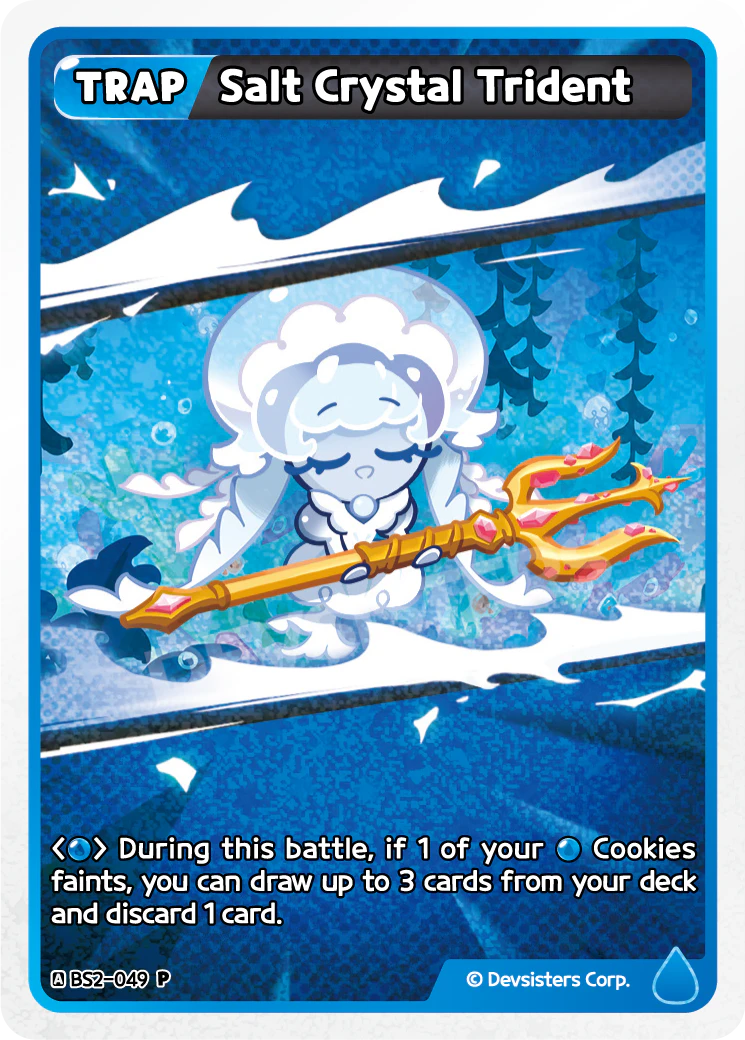 BS2-049 Salt Crystal Trident [P] Promo Exclusive