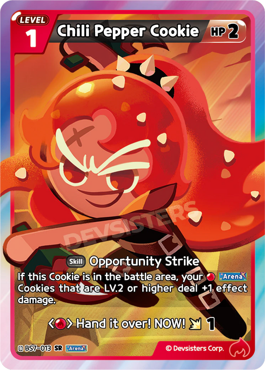 BS7-013 Chili Pepper Cookie [SR] Arena of Glory