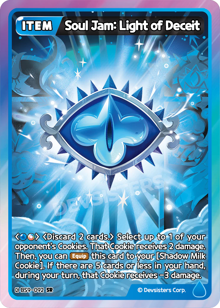 BS9-092 Soul Jam: Light of Deceit [SR] A Game of Truth and Deceit