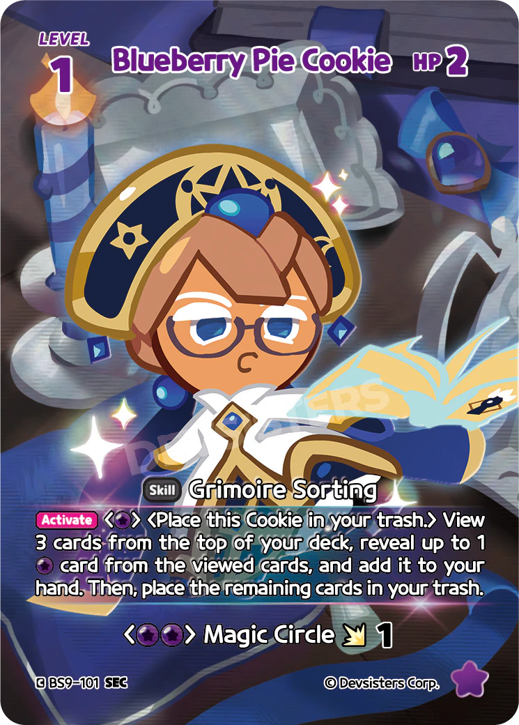 BS9-101 Blueberry Pie Cookie [SEC] A Game of Truth and Deceit