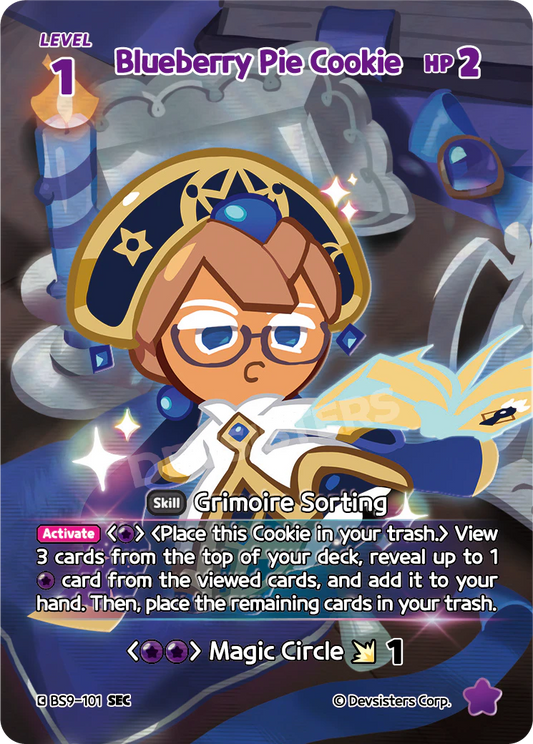 BS9-101 Blueberry Pie Cookie [SEC] A Game of Truth and Deceit