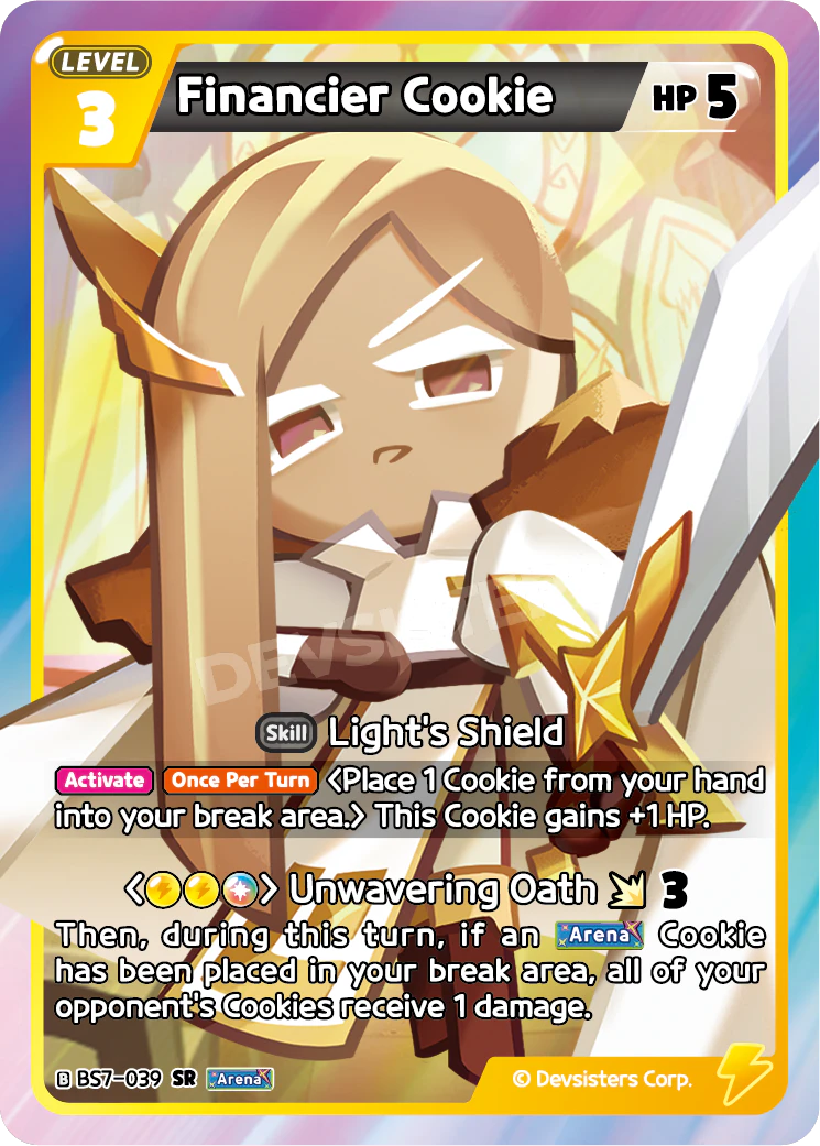 BS7-039 Financier Cookie [SR] Arena of Glory