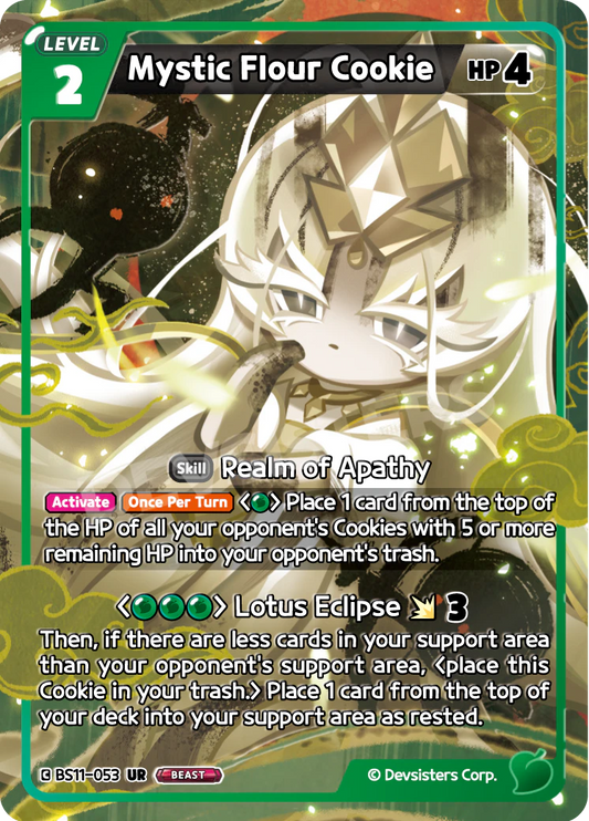 BS11-053 Mystic Flour Cookie [UR] The Dark Enchantress War