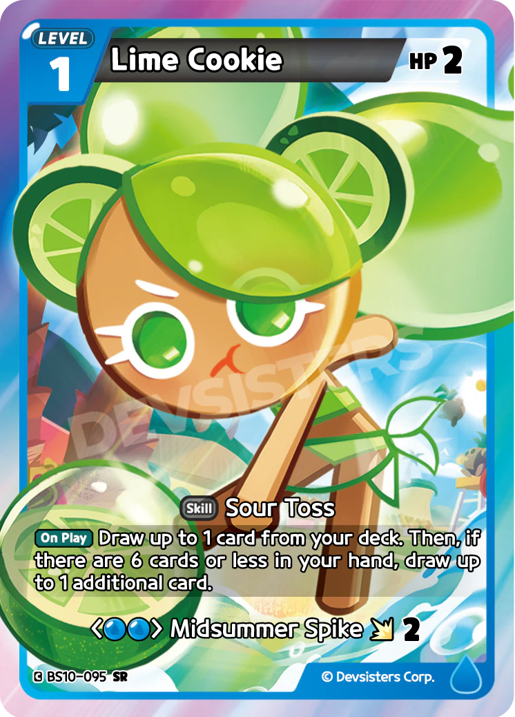 BS10-095 Lime Cookie [SR] Paradise of Passion and Sloth & Silence of Conviction
