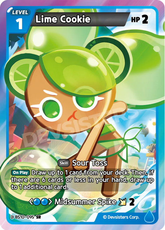 BS10-095 Lime Cookie [SR] Paradise of Passion and Sloth & Silence of Conviction